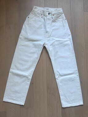 Chimala Selvedge Wide Tapered Cut Jeans
